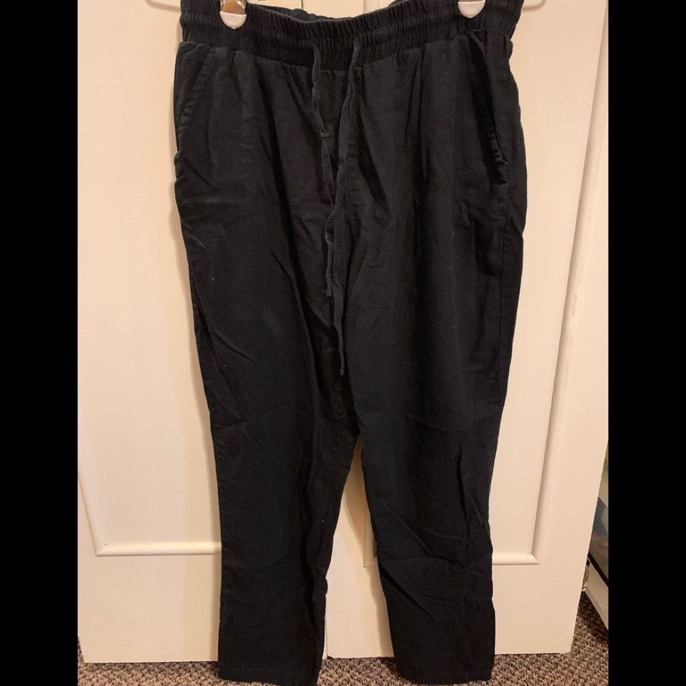 Loose fitting pants!